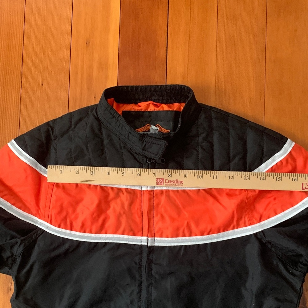 Child’s Black and Orange Jacket with White Stripe - Picture 10 of 10